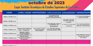 SEMANA DE LA SALUD FÍSICA Y MENTAL DEL 2 AL 6 DE OCTUBRE