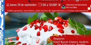 Taller gratuito de «Chiles en Nogada». Una oportunidad única para explorar los sabores tradicionales de México.