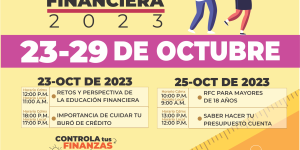 ¡Estás invitado a la Semana Nacional de Educación Financiera!