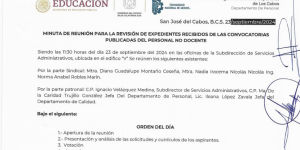 De acuerdo a las convocatorias emitidas del personal no docente, se da a conocer los resultados de las mismas.